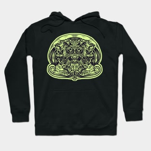 Dog Mexican engraving by sirako Hoodie